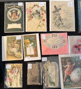 lot 296 image: Vintage Invites and Cards