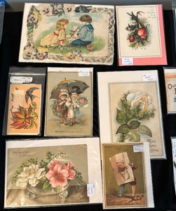 lot 297 image: Lots of Vintage Invitations and Cards