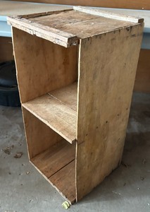 lot 308 image: Vintage Wooden Crate