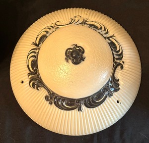 lot 324 image: Vintage Light Fixture Cover