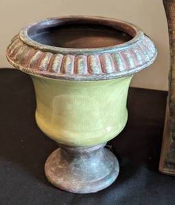 lot 348 image: Decorative Metal Planters