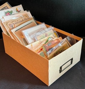 lot 24 image: Box of Vintage Post Cards