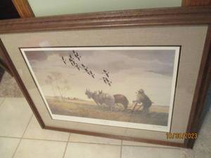Fall Plowing signed and numbered ...