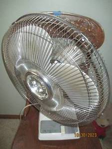 16 oscillating fan...