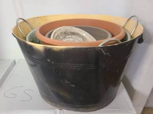 Pots for plants both inside and outside