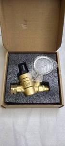 Brass Water Pressure Regulator Valve for RVs and campers
