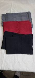 3x Small Fleece Lined Leggings