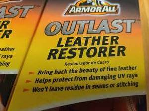 2 Boxes of New Armor All Outlast Leather Restorer