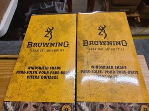 2x Browning Sun Protection Collapsable Shade
