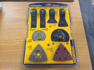 9 Piece EazyPower Tile and Grout Tool Accessory Set