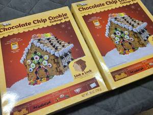 2 Boxes of Chocolate Chip Cookie Cottage Kits