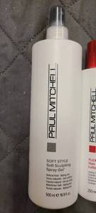 Pack of 3 Paul Mitchell Hair lotions, gels and sprays