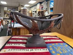 lot 36 image: Metal Artwork, Decorative Base