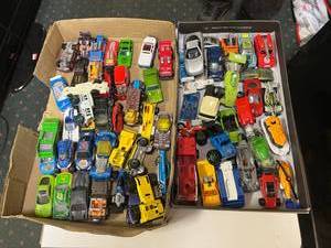 lot 108 image: 2 Boxes Toy Cars