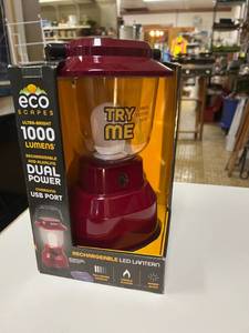 lot 111 image: NIB Rechargeable LED Lantern