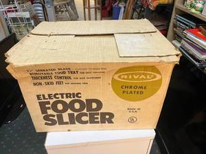 lot 117 image: Electric Food Slicer
