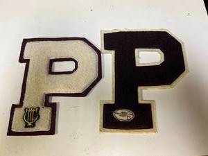 lot 122 image: Portland Pirates HS Letters