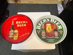 lot 142 image: Becks Beer Trays