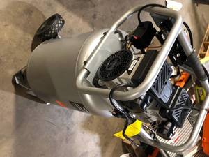 Husky 20 Gal. Vertical Electric-Powered Silent Air Compressor Customer Returns See Pictures