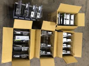 19 Pack of Vining Satin Nickel Passage HallCloset Door Handle by ESSENTIALS by Schlage  Customer Returns See Pictures
