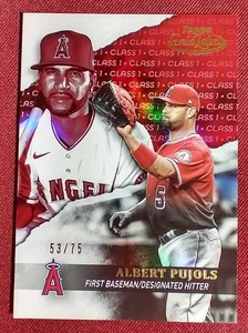 lot 6 image: 2020 Topps Gold Label Albert Pujols - #d75