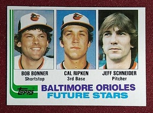 lot 30 image: 1982 Topps Cal Ripken Rookie Card