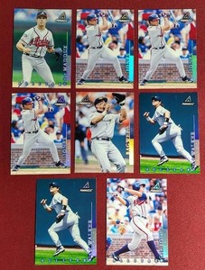 lot 54 image: (7) 1998 Pinnacle Power Pack Jumbo Baseball Cards