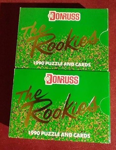 lot 116 image: (2) 1990 Donruss The Rookies Sets