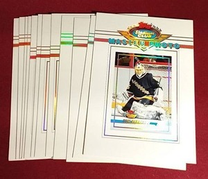 lot 126 image: 1993-94 Stadium Club Master Photos - Complete Hockey Set