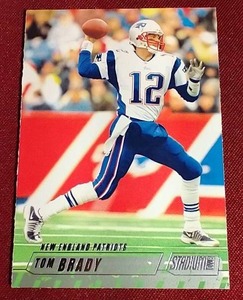 lot 146 image: 2002 Stadium Club Tom Brady Card