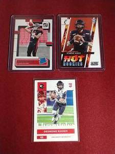 lot 149 image: (3) Desmond Ridder Rookie Cards