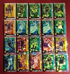 lot 155 image: (20) Flux Cracked Ice Basketball Cards - Includes Legends & Stars