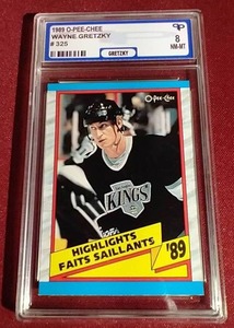 lot 160 image: 1989 O-Pee-Chee Wayne Gretzky Card - Parish Products 8