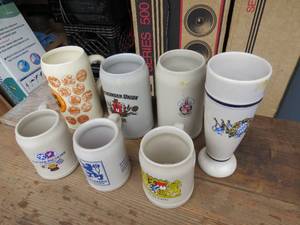 lot 30 image: Mixed Lot of Beer Steins