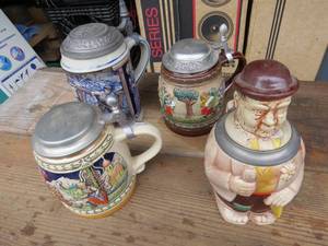 lot 31 image: Mixed Lot of Beer Steins