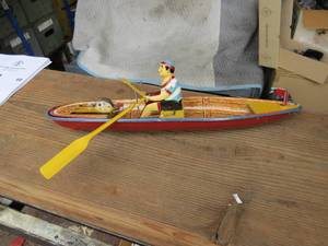 lot 68 image: Paya 1923 Tin Row Boat