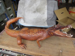 Alligator Replica Decor