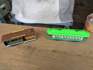 lot 75 image: Two Classic Streetcar Replicas