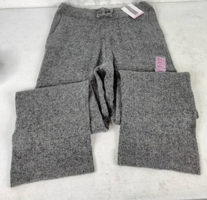 NEW DKNY Womens Cashmere Blend Lounge Jogger Pants, Small, Grey