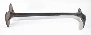 lot 269 image: Mallefable Cast Iron Cobblers Shoe Stand