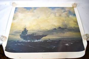 lot 102 image: Robert G. Smith Enterprise on Yankee Station Poster