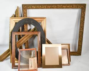 lot 126 image: Group of Empty Frames