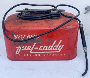lot 536 image: West End Fuel Caddy 6 Gallon Capacity Gas Jug