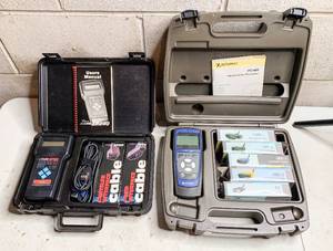lot 724 image: Autoxray EZ Scan 5000 Automotive Code Scanner (Missing 2 Cables) & Autoxray XP 240