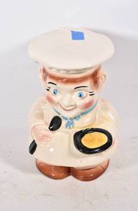 lot 161 image: Vintage Robinson Ransbottom Pottery RRP Ceramic Chef Cookie Jar