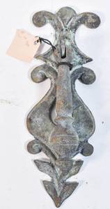 lot 178 image: Antique Cast Bronze Door Knocker
