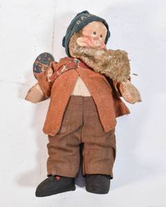 lot 306 image: Vintage Snow White and the Seven Dwarfs Bashful Doll