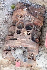 lot 581 image: Vintage Intake Manifold, Likely Chevy