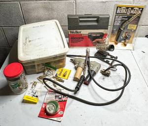 lot 648 image: Soldering Equipment and Assorted Tools
