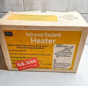 lot 654 image: Sears Infrared Radiant Heater
